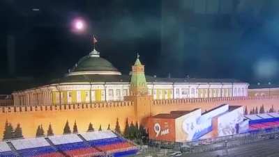 The moment Kremlin got hit