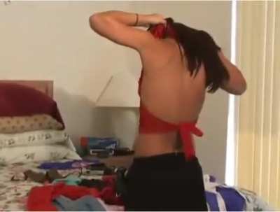 Trying on Outfits