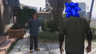 Sonic casually roasting Franklin
