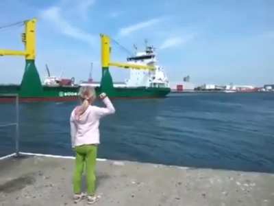 Sailing by
