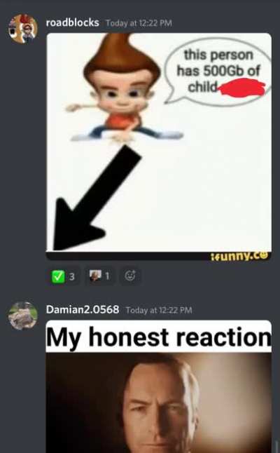 a whole different level of reaction