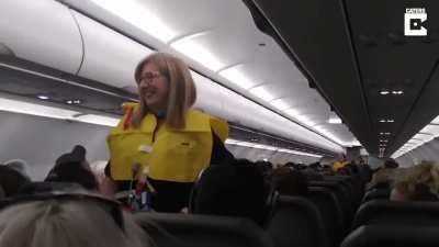 Flight Attendant Kills It