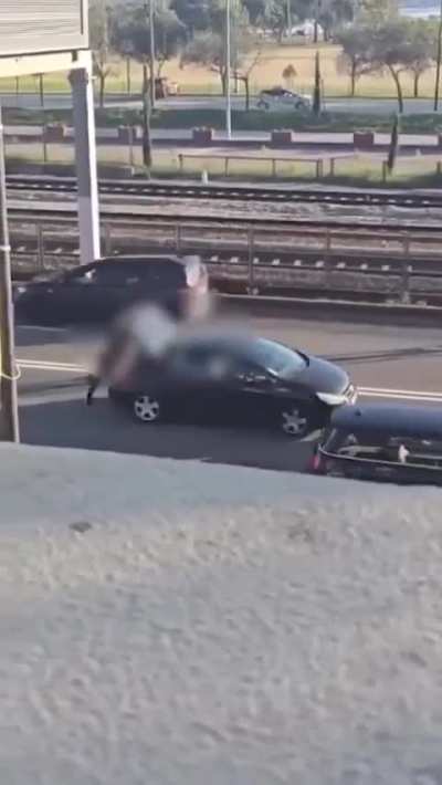 Car fight: action, and appropriate reaction