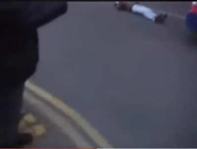 Hit by a bus in Scotland