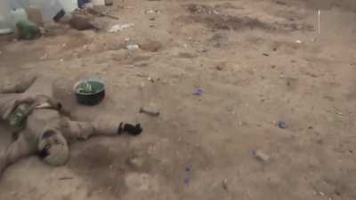 2018 03 19 Deir ez Zor governate, ISIS footage of raid on pro regime positions