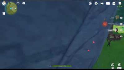 [BUG] I Phase Through an Area in Stormbearer Mountains When I Got Shot by a Hilichurl