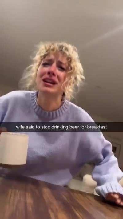 Beer for breakfast