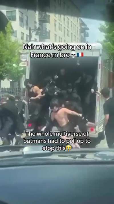 Situation was so bad they had to pull up in daylight