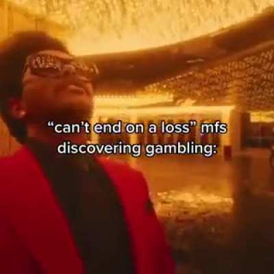 I can't lose
