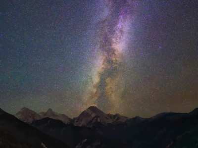 I caught the brightest fireball I've ever seen in my timelapse!