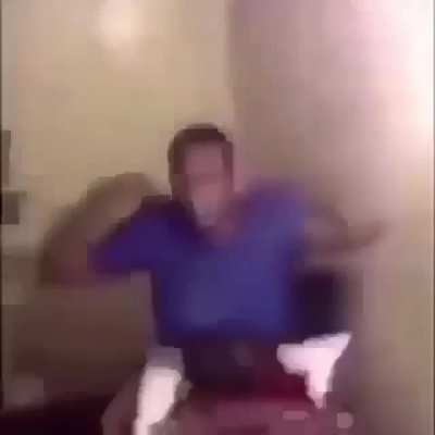 threw up his set while naked ass nigga beat bro ass