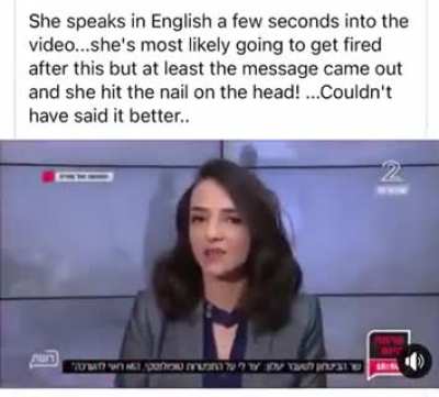 Israeli news anchor spill the truth. Couldn't have said it better (2021) [00:02:26]