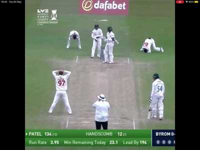 One of the worst balls in the cricket! Though I appreciate his wicket to wicket bowling.
