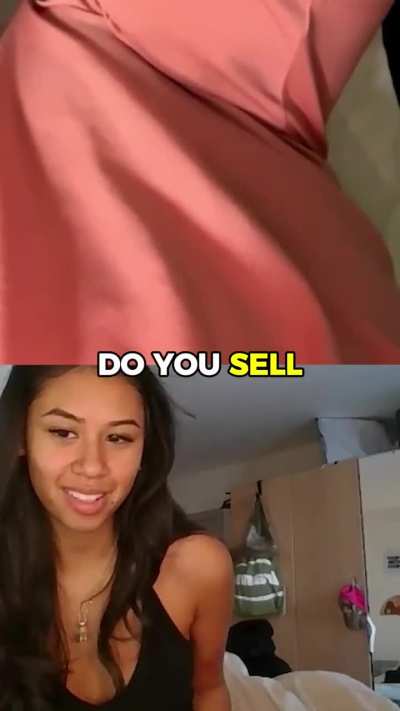 The face you make when the compliment is so good you almost forget you're on a video chat
