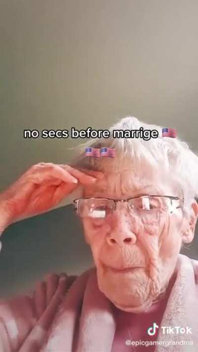 Grandma has something to say