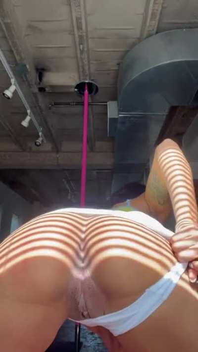 Small girl, smaller holes