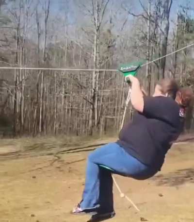 Well, she tried not let go