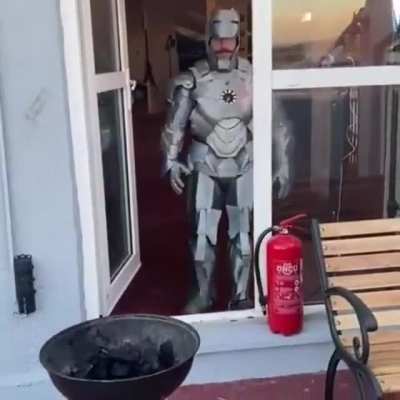 Turkish Engineer Made Himself an Iron Man Armor