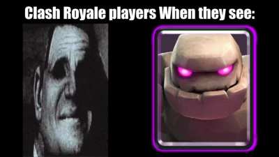 Clash Royale Players when they see certain cards