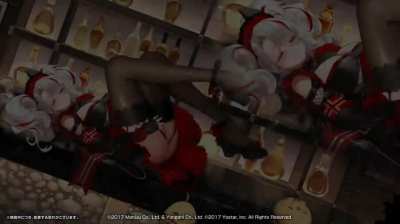 Queen Elizabeth, Prinz Adalbert, & Suruga Live2D skin animation previews