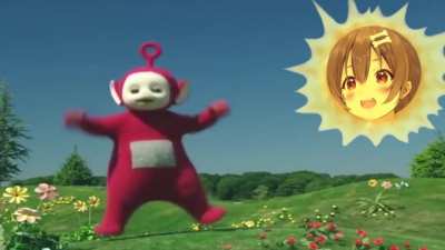 Korone sings Teletubbies intro