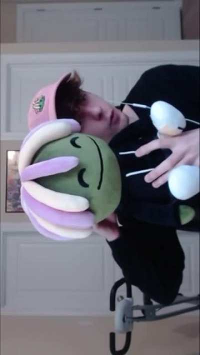 Joko plush reveal on stream he said it will release in March