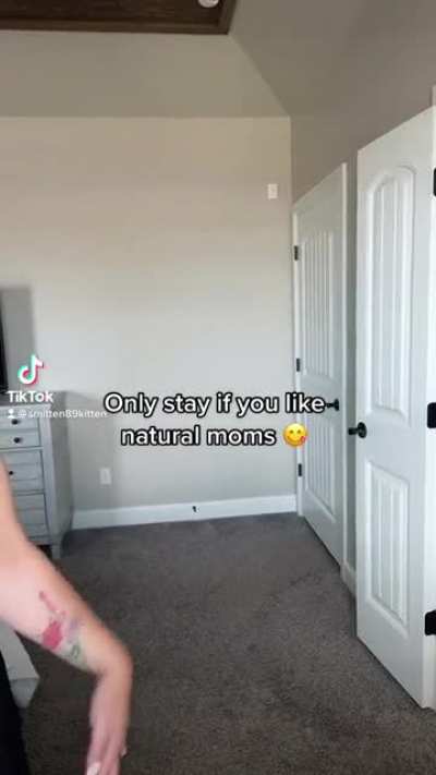 Does anyone like an all natural mom? 😅