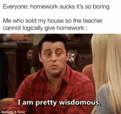 Sorry mum and dad