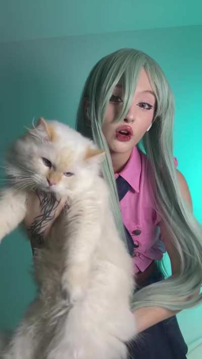 Elizabeth by Suki, featuring my cute cat :3
