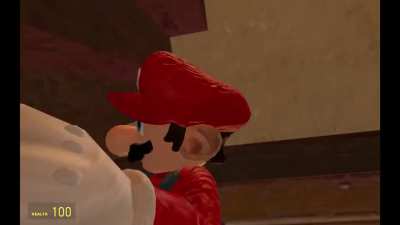 Mario sprains his ankle and breaks his legs