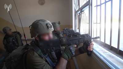 IDF encircling the Jabalia urban core, 21/11/2023