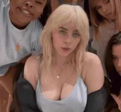 Billie Eilish tits are made to be fucked