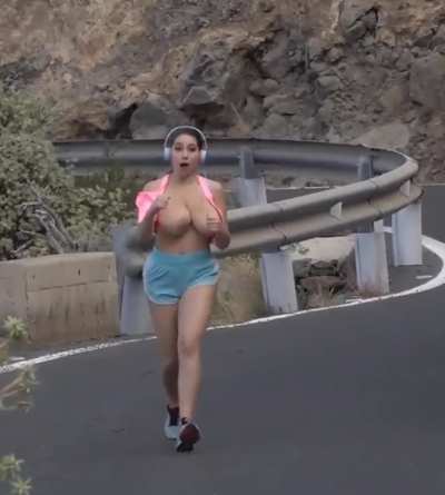 out for a jog