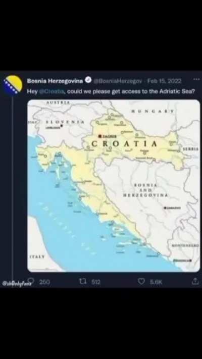 giga chad Croatia