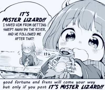 It’s mr lizard