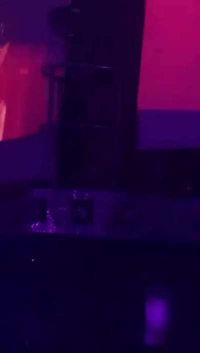 Surprise upskirt airblast