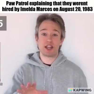 Paw Patrol when you ask them where they are on August 21, 1983