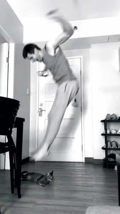 DO NOT TRY THIS AT HOME