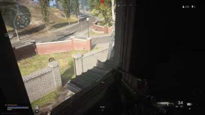 This is just getting embarrassing... that isn’t my teammate, you just can’t shoot out of windows now