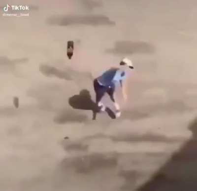 Nice throw