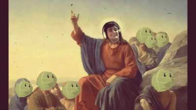 Dios bajo al mundo y dijo.