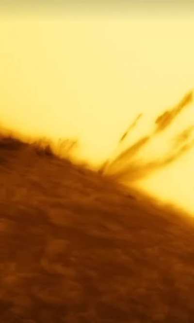 Actual footage of our sun captured by a scientist who calls himself 