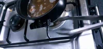 The handles melted off.....
