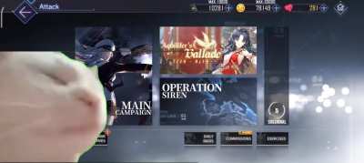 Me at Main Menu: