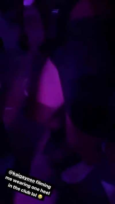 Valkyrae dancing with BrookeAB at the club