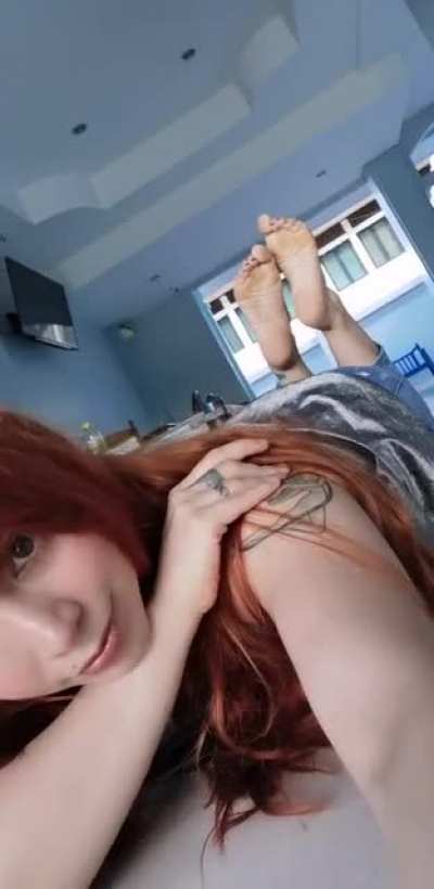 Morning baby 😝