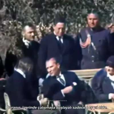 10 Kasıma özel Atatürk'ün şu an neredeyse tüm devlet adamlarının (belki de hepsinin) yapamadığı tercümansız konuşması