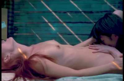 Hona Ikoka & Kiko Mizuhara - Gorgeous lesbian plot in 'Ride Or Die' [Brightened + 60fps]