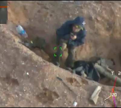 Switchblade drones in use on people