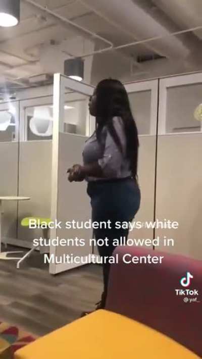 Really? Advocating racial segregation?